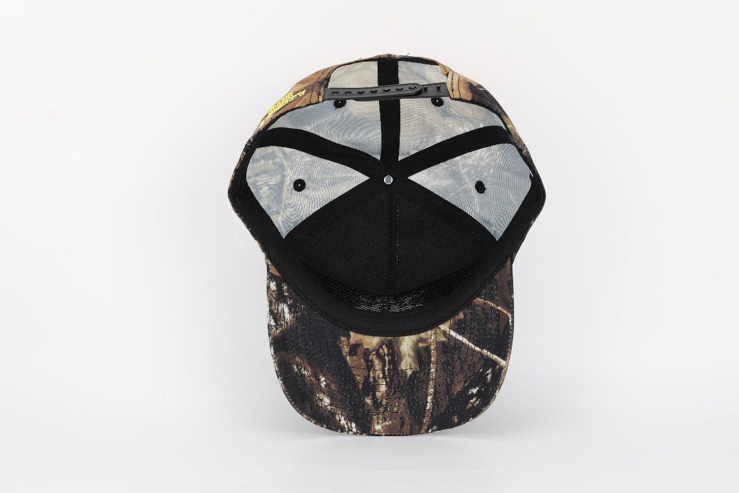 EACH DAY IS A BLESSING™ CAMO TRUCKER HAT (INSIDE) BY OUR AGENCY OY